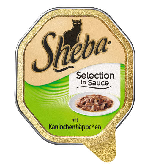 Sheba Selection in Sauce   mit Kaninchenhäppchen 85 g